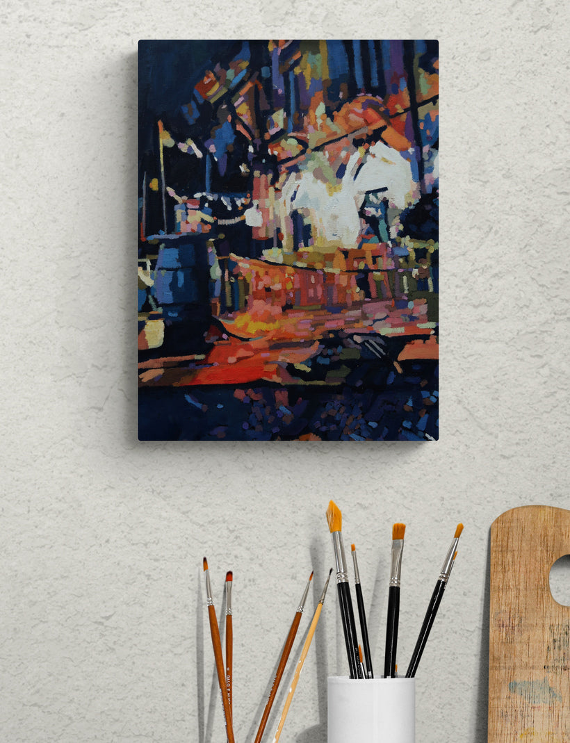 Ragusa, Night Time, Sicily