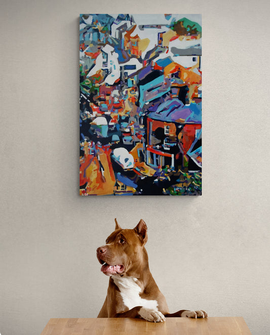 View from the castle - Clitheroe