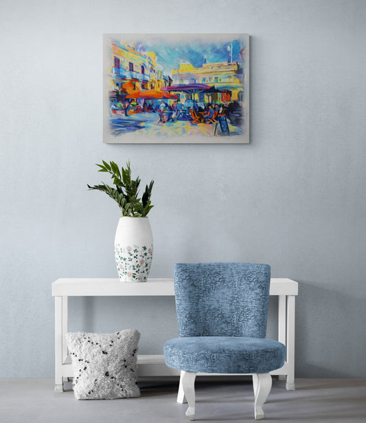 Gozo, Victoria, Cafe.