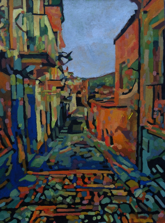 Street, Ragusa, Sicily